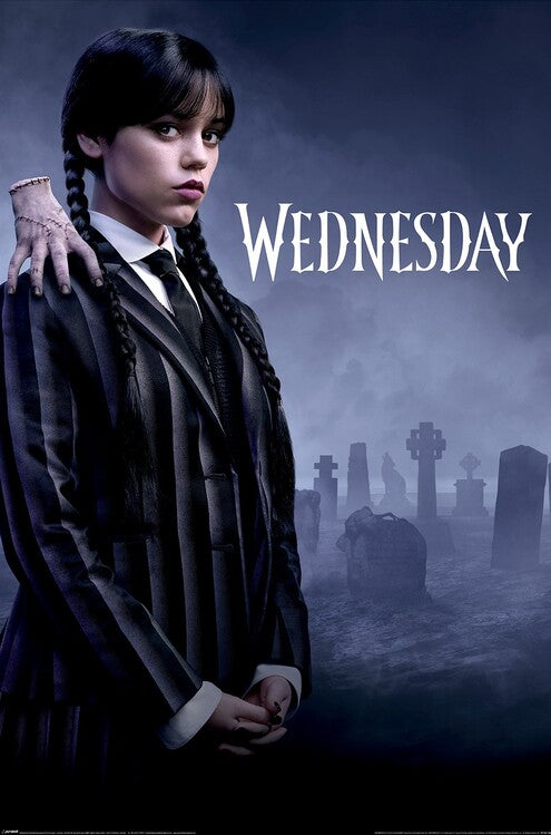 Wednesday Season 2 - Key Art Poster, Plakat, 61 × 91.5 cm