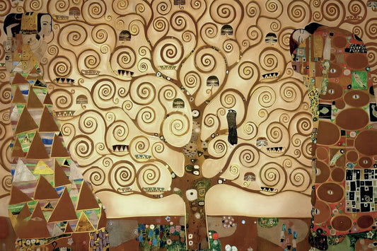Gustav Klimt - The Tree of Life Poster, Plakat, 91.5 × 61 cm