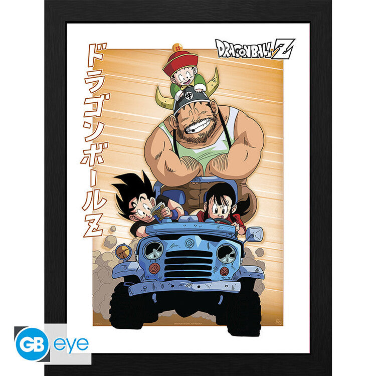 Dragon Ball - Family Road Trip Gerahmte Poster, Bilder, 30.5 × 40.6 cm