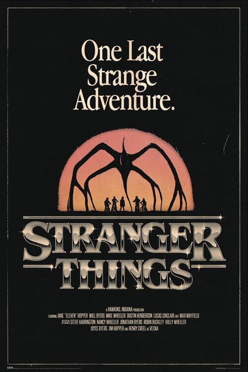 Stranger Things: Season 5 Poster, Plakat, 61 × 91.5 cm