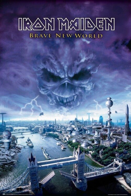 Iron Maiden - Brave New World Poster, Plakat, 61 × 91.5 cm