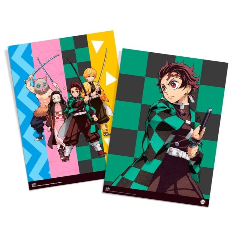 Demon Slayer Poster, Plakat, 38 × 52 cm, 38 x 52 cm