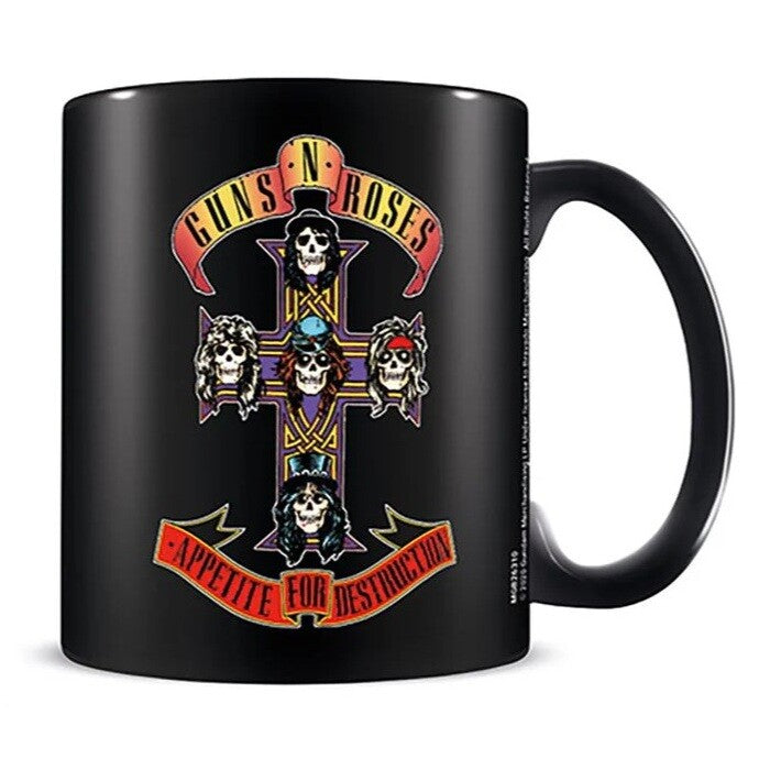 Tasse Guns N Roses - Appetite Cross, 0,315 l
