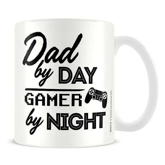 Tasse Dad By Day Gamer By Night, 0,315 l