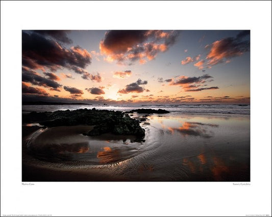 Kunstdruck Marina Cano - Sunset, Cantabria, 50 × 40 cm