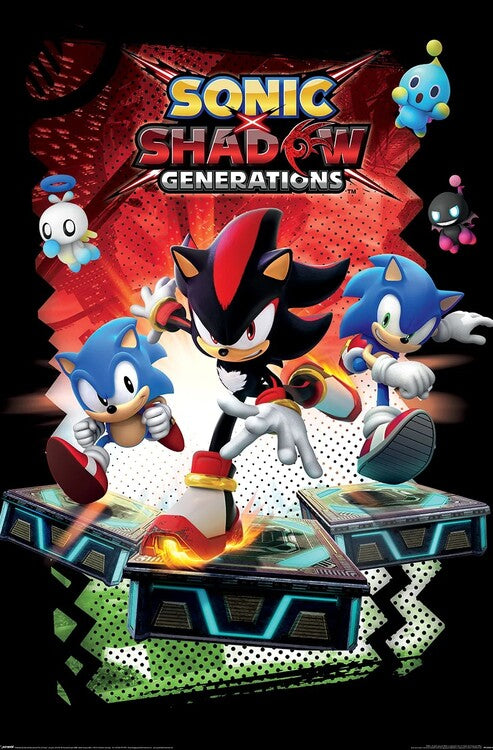 Sonic - Shadow Generartions Poster, Plakat, 61 × 91.5 cm