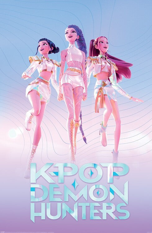 KPop Demon Hunters - Huntrix Poster, Plakat, 61 × 91.5 cm