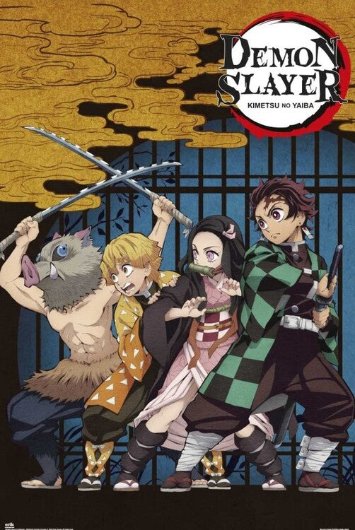 Demon Slayer - Drum Mansion Poster, Plakat, 61 × 91.5 cm