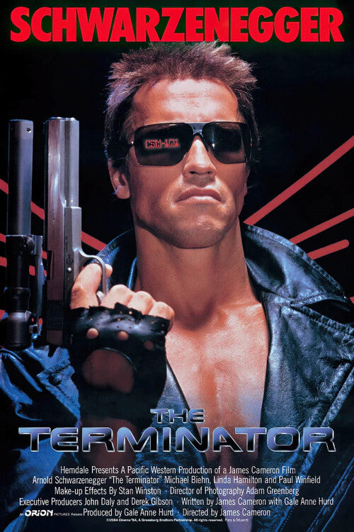Terminator Poster, Plakat, 61 × 91.5 cm