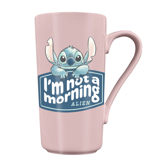 Tasse Stitch - I'm not a Morning Alien, 0,47 l