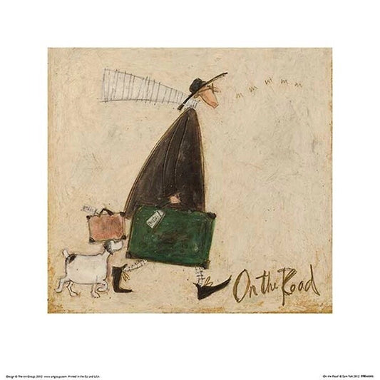 Kunstdruck Sam Toft - On The Road, 30 × 30 cm