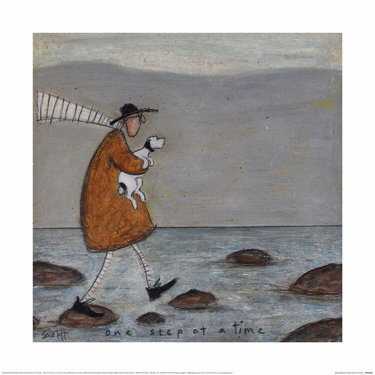 Kunstdruck Sam Toft - One Step At A Time, 40 × 40 cm