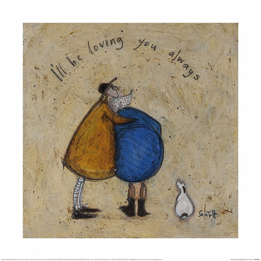 Kunstdruck Sam Toft - I'll Be Loving You Always, 40 × 40 cm