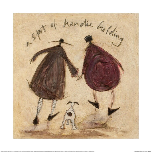 Kunstdruck Sam Toft - A Spot Of Handie Holding, 40 × 40 cm
