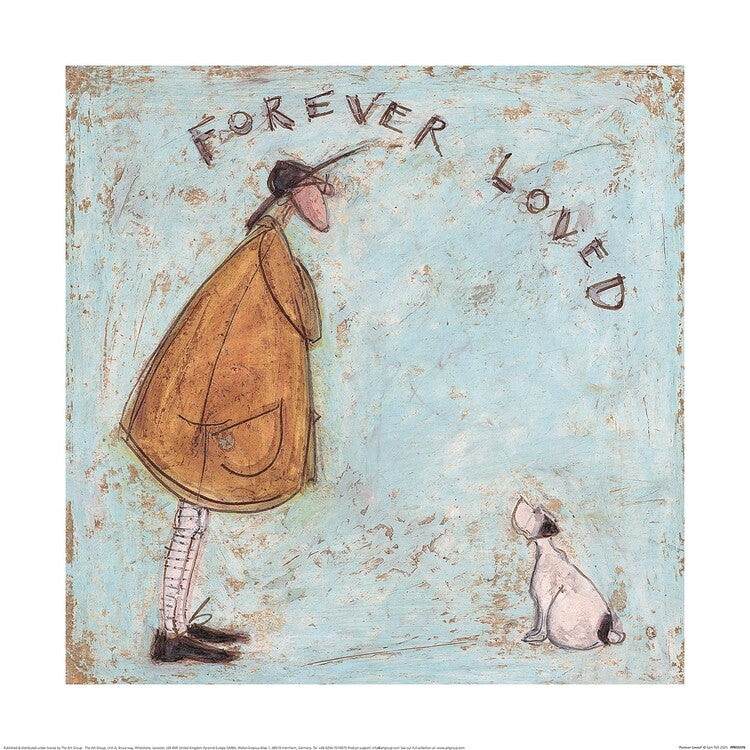 Kunstdruck Sam Toft - Forever Loved, 40 × 40 cm