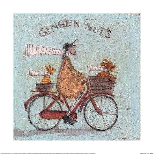 Kunstdruck Sam Toft - Ginger Nuts, 40 × 40 cm