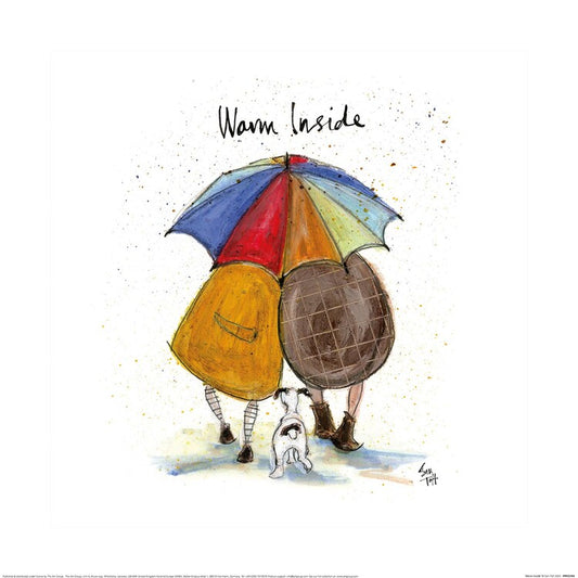 Kunstdruck Sam Toft - Warm Inside, 40 × 40 cm