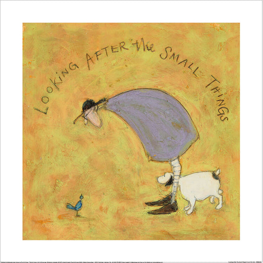 Kunstdruck Sam Toft - Looking After The Small Things, 40 × 40 cm