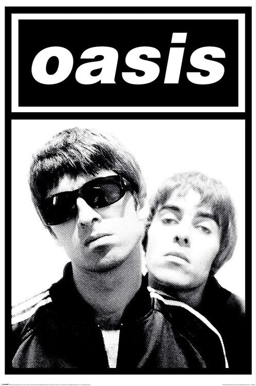 Oasis - Gallaghers Poster, Plakat, 61 × 91.5 cm