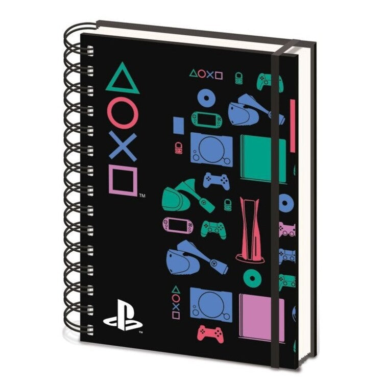 Notizbuch Playstation - Classic Colours, A5