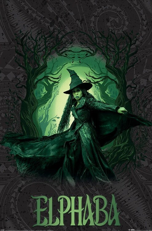 Wicked 2 - Elphaba Glow Poster, Plakat, 61 × 91.5 cm