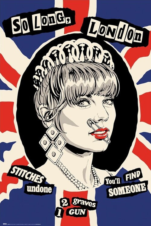 Butcher Billy - So Long London Poster, Plakat, 61 × 91.5 cm