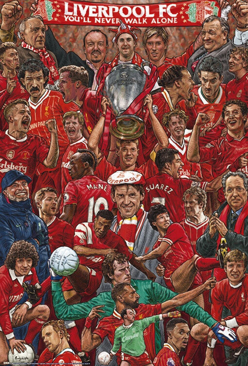 Liverpool FC - Legends Poster, Plakat, 61 × 91.5 cm