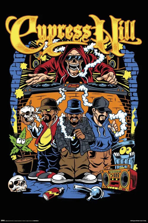 Cypress Hill Poster, Plakat, 61 × 91.5 cm