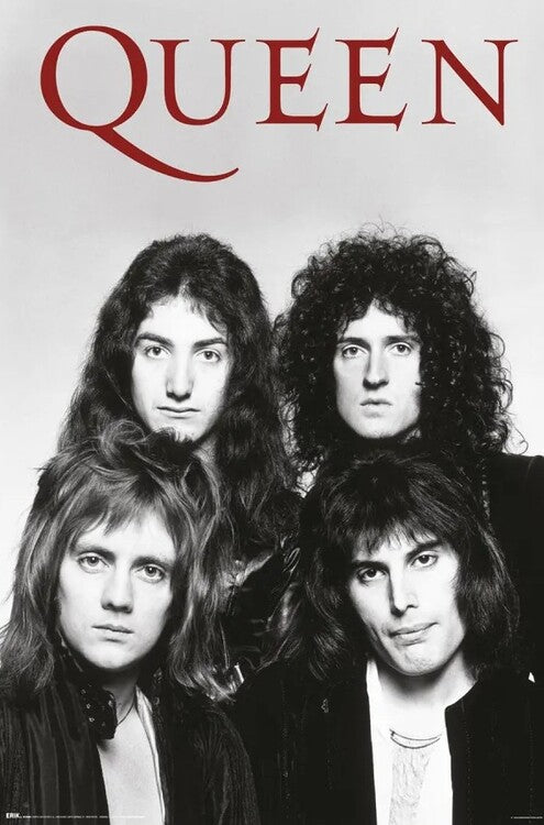 Queen - Portrait Poster, Plakat, 61 × 91.5 cm