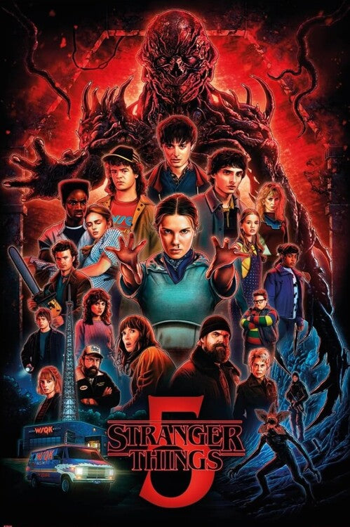 Stranger Things: Season 5 - One Sheet Poster, Plakat, 61 × 91.5 cm