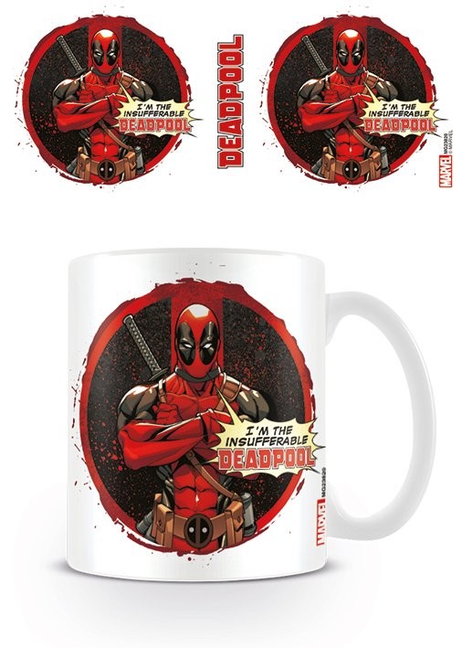Tasse Deadpool - Insufferable, 0,33 l