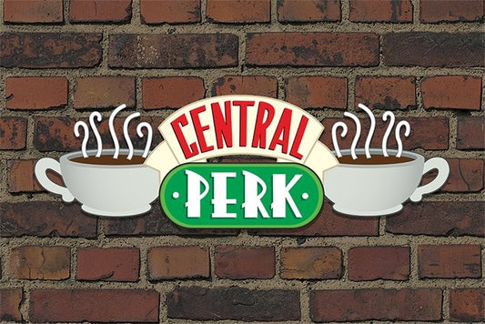 Friends TV - Central Perk Brick Poster, Plakat, 91.5 × 61 cm