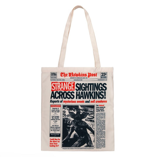 Tasche Stranger Things - Hawkins Turned Upside Down, 100% Polyester