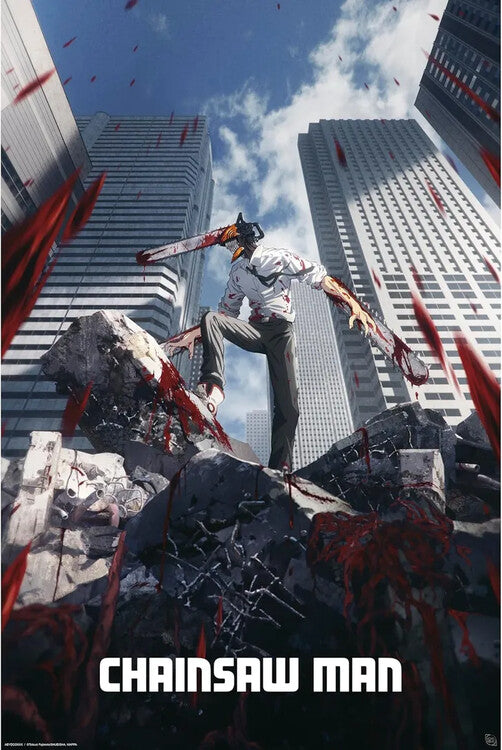 Chainsaw Men - Key Visual Poster, Plakat, 61 × 91.5 cm