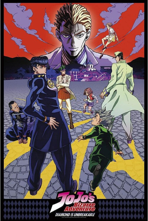 Jojo's Bizzare Adventure - Diamond Poster, Plakat, 61 × 91.5 cm