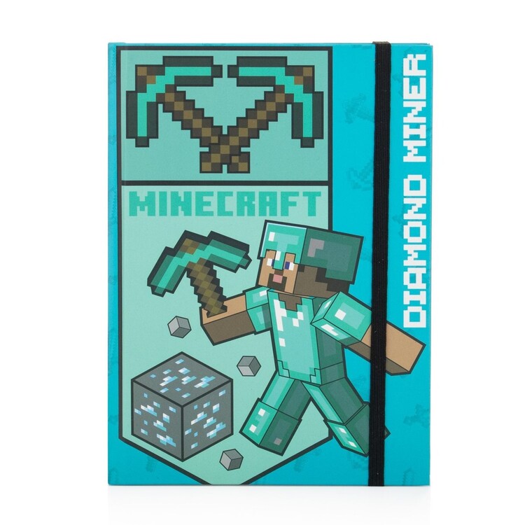 Notizbuch Minecraft - Diamond Miner, A5