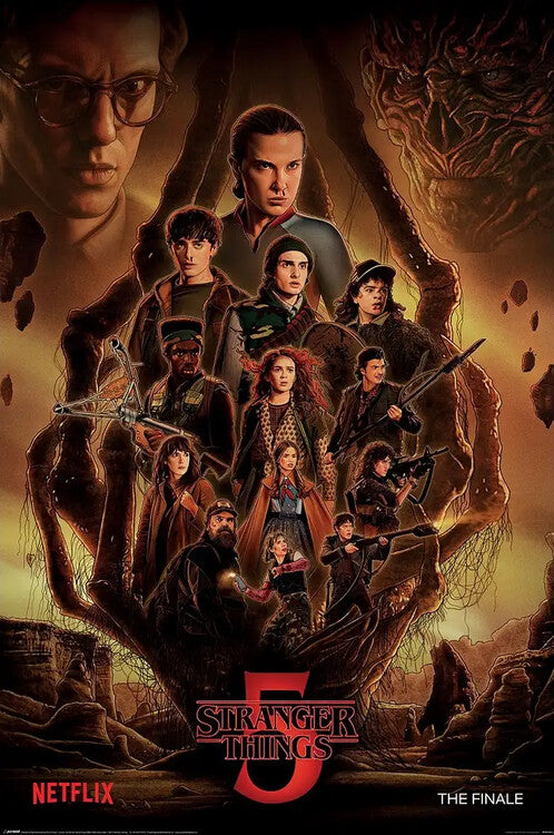 Stranger Things: Season 5 - The Finale Poster, Plakat, 61 × 91.5 cm