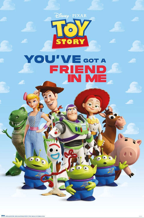 Toy Story: 30th Anniversary - You've Got Friend in Me Poster, Plakat, 61 × 91.5 cm