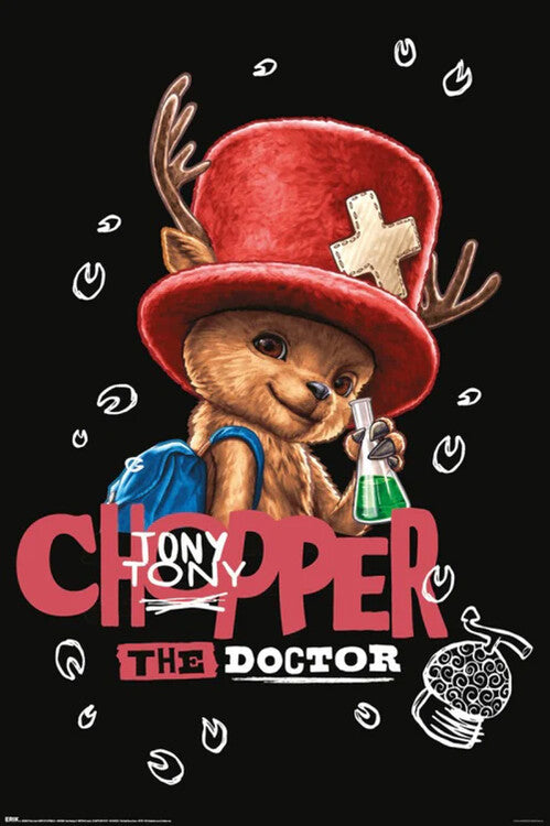One Piece - Chopper Poster, Plakat, 61 × 91.5 cm