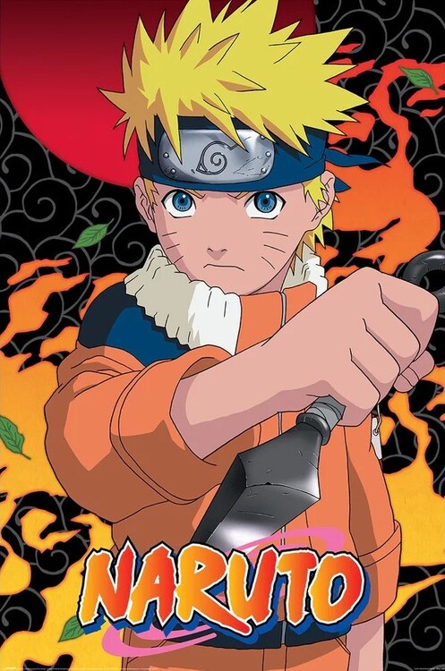 Naruto Shippuden - Naruto Poster, Plakat, 61 × 91.5 cm