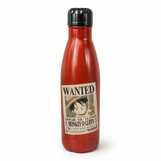 Flasche One Piece - Wanted - Monkey D. Luffy, 0,54 l