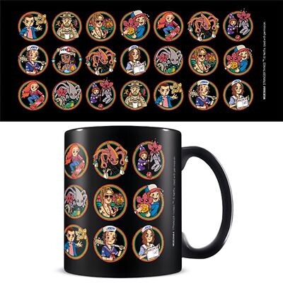 Tasse Stranger Things - Multi Kawaii Characters, 0,315 l