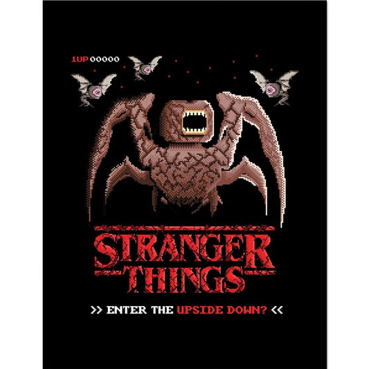 Stranger Things 5 - Enter the Upside Down Gerahmte Poster, Bilder, 33 x 43 cm