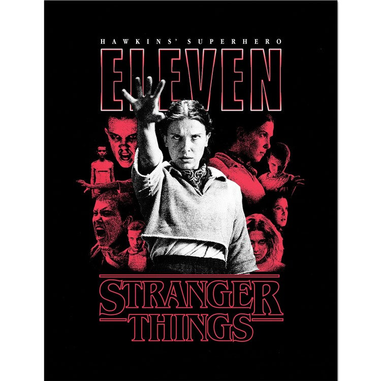 Stranger Things 5 - Eleven Gerahmte Poster, Bilder, 33 x 43 cm