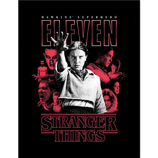 Stranger Things 5 - Eleven Gerahmte Poster, Bilder, 33 x 43 cm
