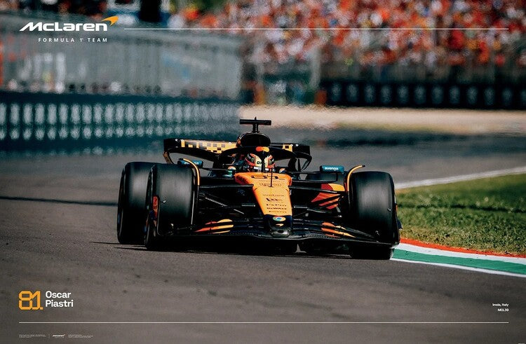 Formula 1 - Oscar Piastri - Imola Poster, Plakat, 91.5 × 61 cm