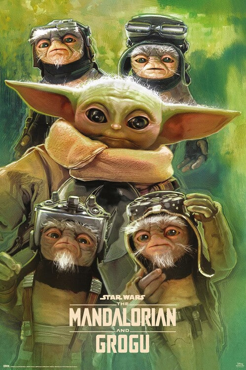 Star Wars: The Mandalorian and Grogu - Anzellans Poster, Plakat, 61 × 91.5 cm