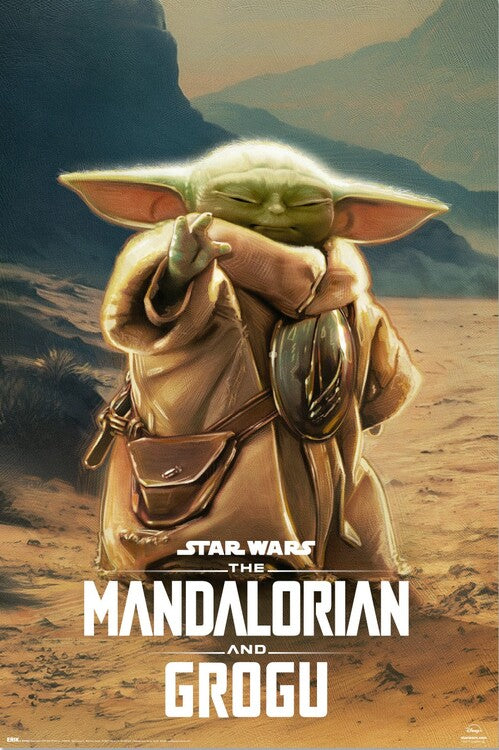 Star Wars: The Mandalorian and Grogu - Grogu Poster, Plakat, 61 × 91.5 cm