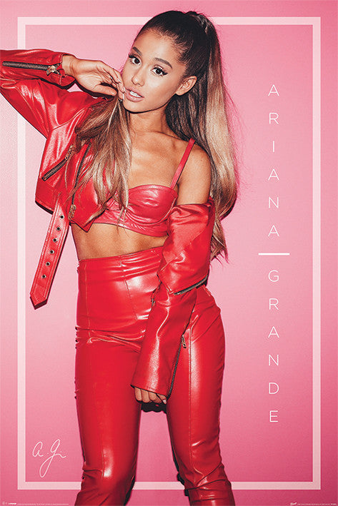 Ariana Grande - Red Poster, Plakat, 61 × 91.5 cm