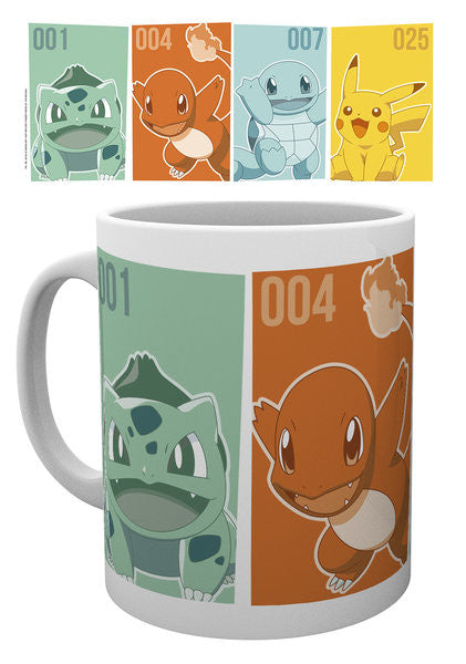 Tasse Pokemon - Starters, 0,33 l